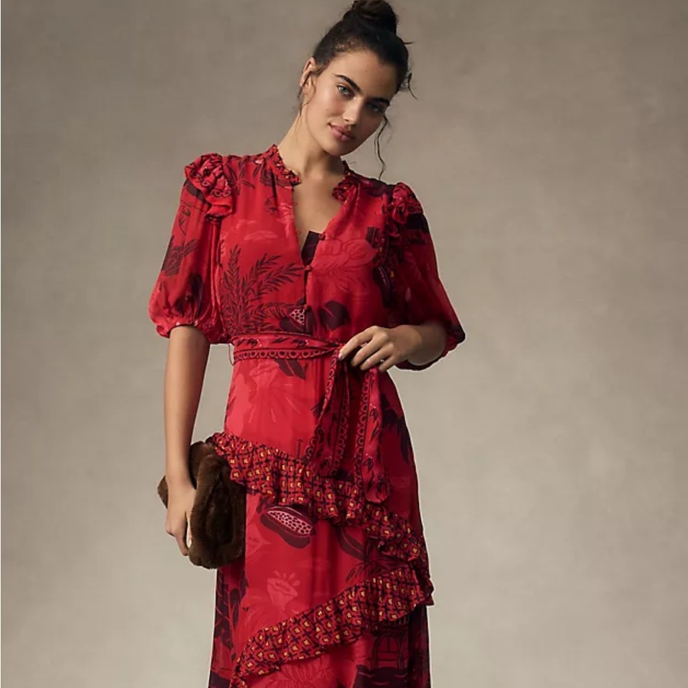 FARM Rio Scarlet Maxi Dress